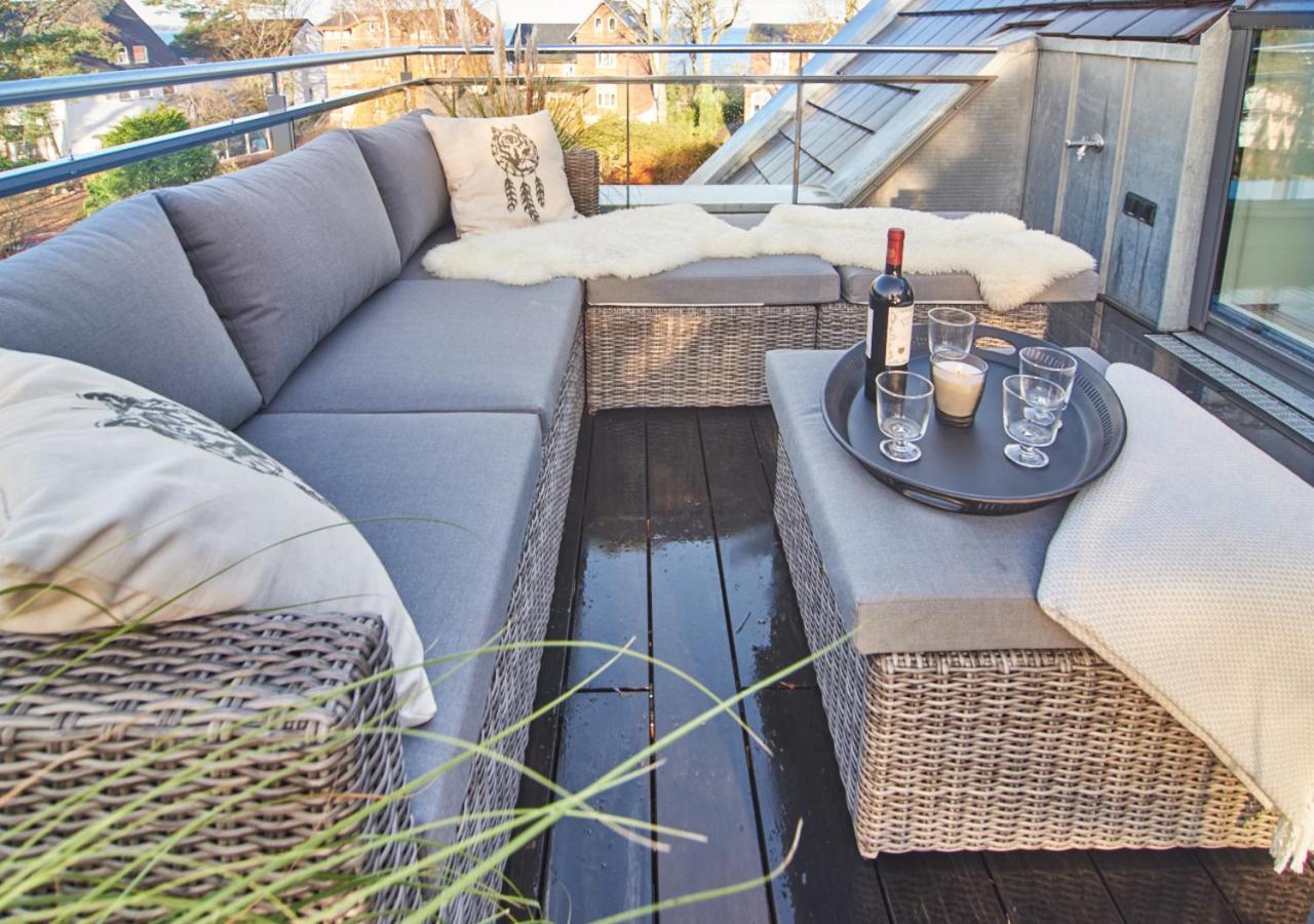 Paradise Suite - Penthouse Mit Meerblick Timmendorfer Strand Exterior foto